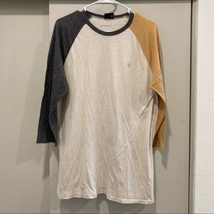 Volcom Colorblock Baseball Tee